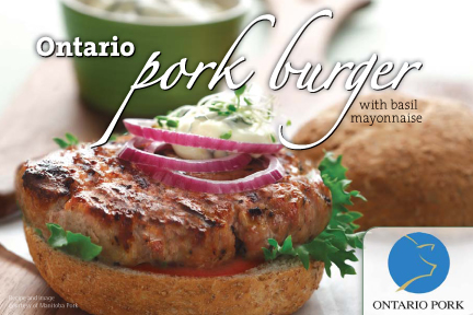 Ontario Pork Burger