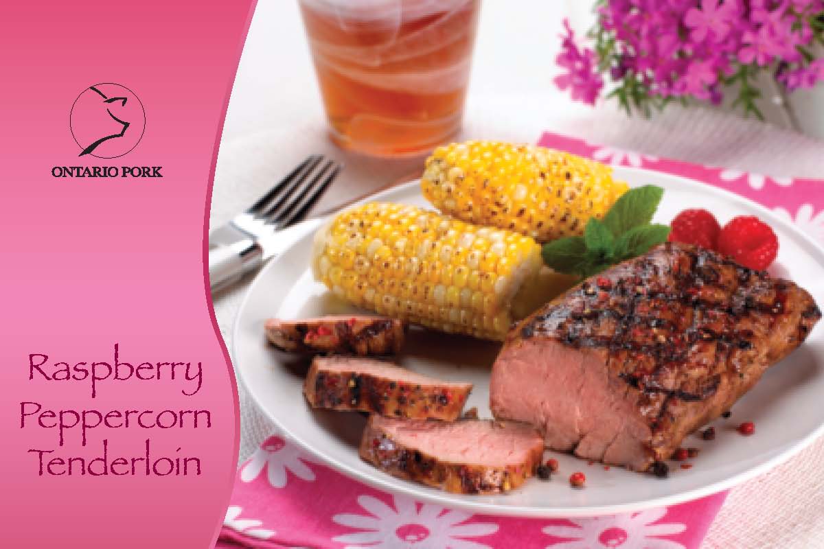 Raspberry Peppercorn Tenderloin
