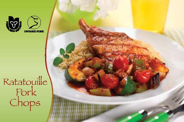Ratatouille Pork Chops
