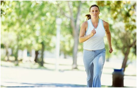 Jogging Woman