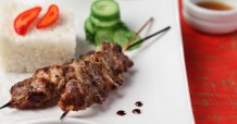 Javanese Pork Satay 1