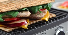 Pork Cutlet and Apple Panini
